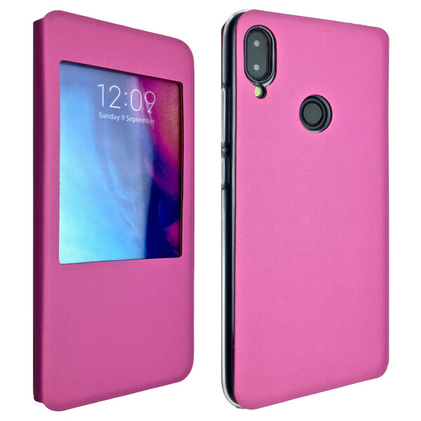

Чехол-книжка DK-Case силикон кожа для Xiaomi Redmi Note 7 Pro (pink light)