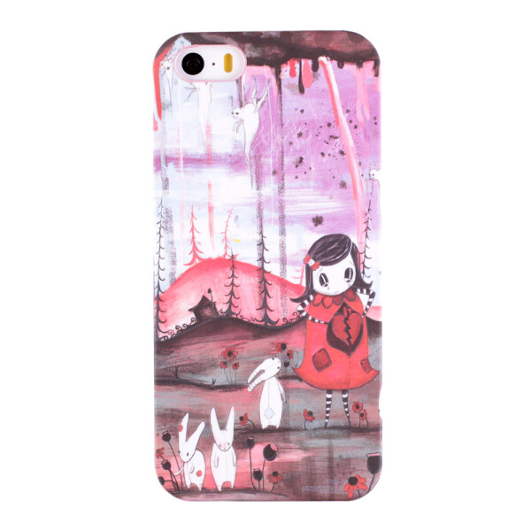 

Чехол-накладка DK Rabbit Tails luminescent для Apple iPhone 6 / 6S (разбитое сердце)