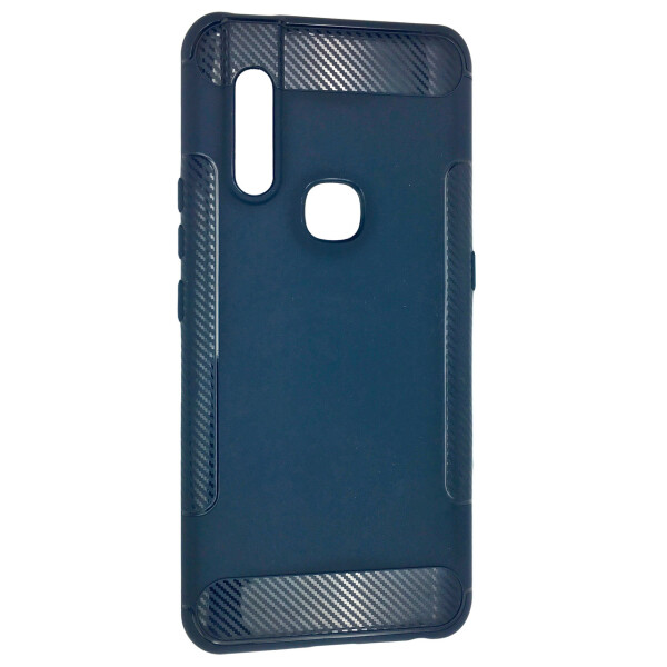 

Чехол-накладка DK Silicone Carbon Soft Edge для Vivo V15 / S1 (blue)