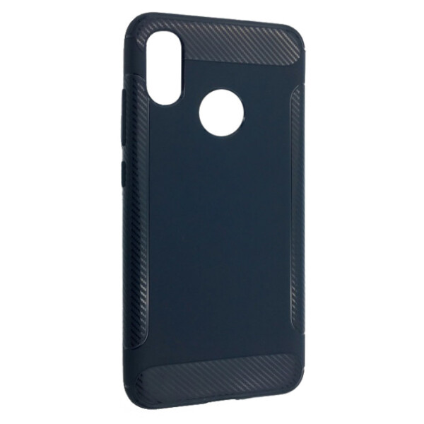 

Чехол-накладка DK Silicone Carbon Soft Edge для Xiaomi Mi 8 (blue)