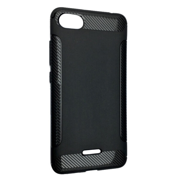 

Чехол-накладка DK Silicone Carbon Soft Edge для Xiaomi Redmi 6A (black)