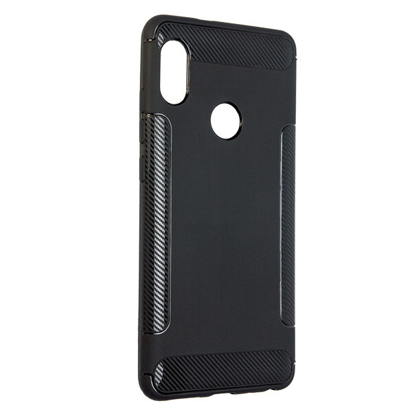 

Чехол-накладка DK Silicone Carbon Soft Edge для Xiaomi Redmi Note 5 (black)