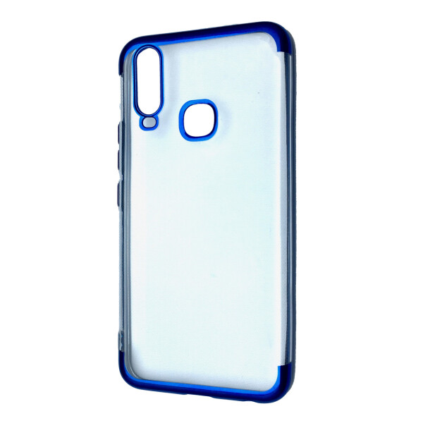 

Чехол-накладка DK Silicone Chromium Border Edge для Vivo Y15 / Y17 (blue)