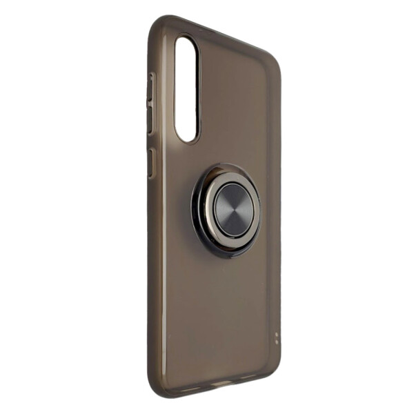 

Чехол-накладка DK Silicone Clear Ring для Xiaomi Mi 9 SE (dark)