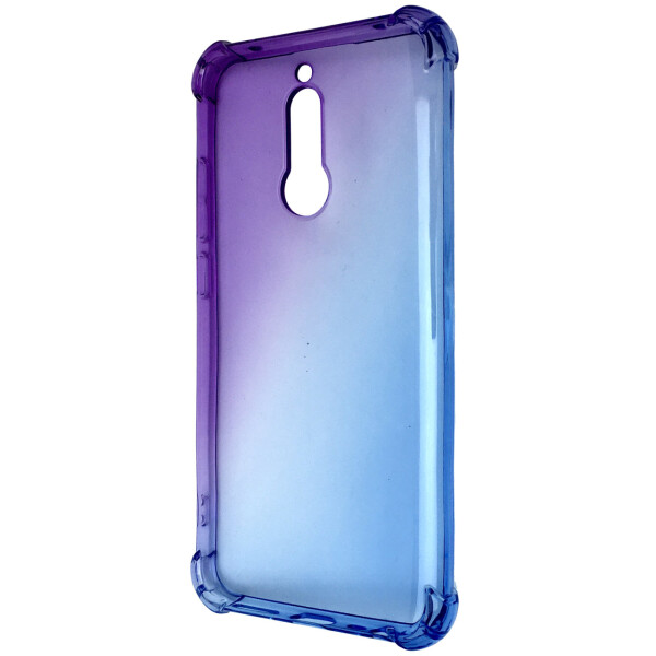 

Чехол-накладка DK Silicone Corner Protection Gradient для Xiaomi Redmi 8 (violet / blue)
