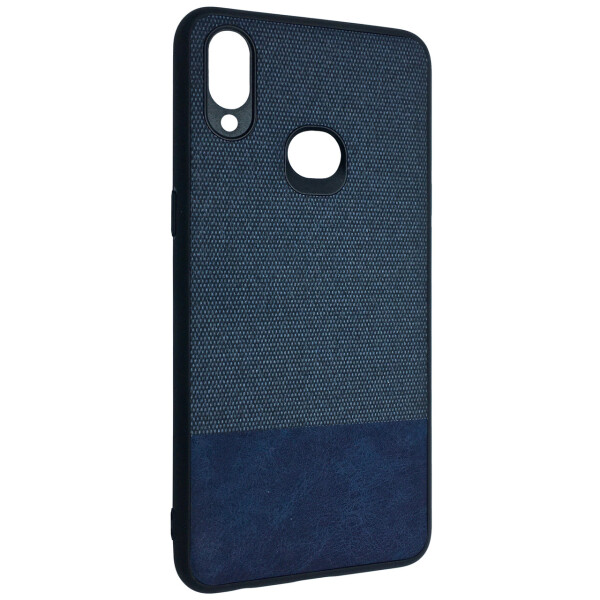 

Чехол-накладка DK Silicone Form Fabric Cotton для Samsung A10s (blue)