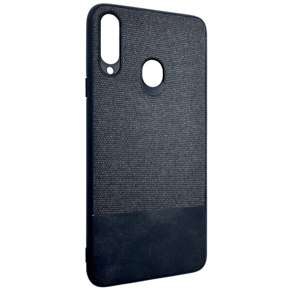 

Чехол-накладка DK Silicone Form Fabric Cotton для Samsung A20s (black)