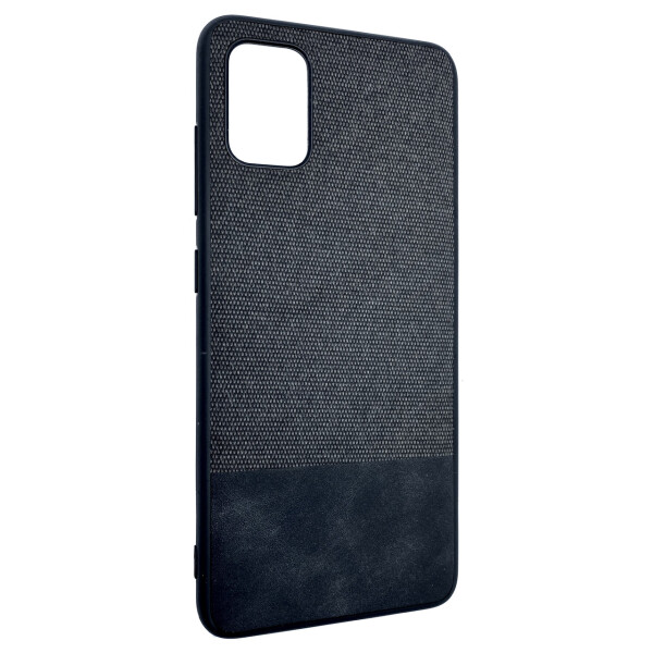 

Чехол-накладка DK Silicone Form Fabric Cotton для Samsung A51 (2020) (black)