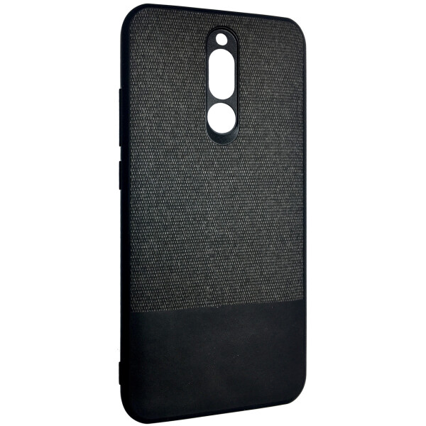 

Чехол-накладка DK Silicone Form Fabric Cotton для Xiaomi Redmi 8 (black)