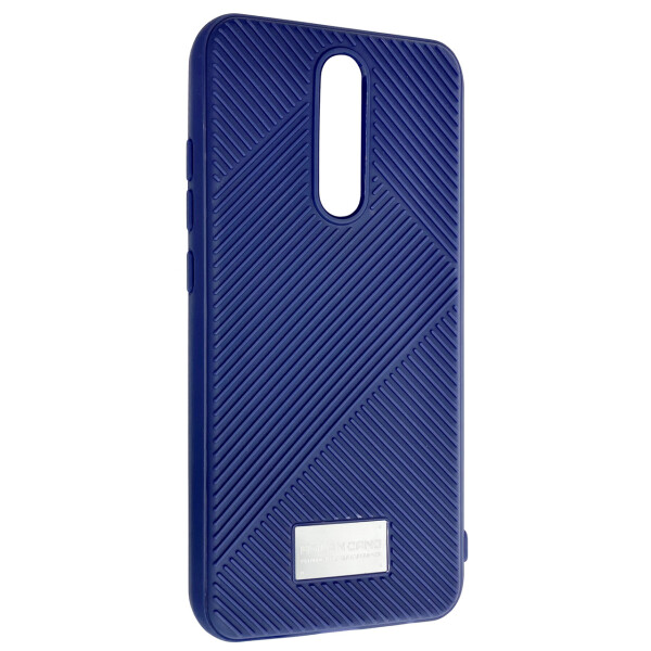 

Чехол-накладка DK Silicone Form Fabric Cotton для Xiaomi Redmi 8 (blue)