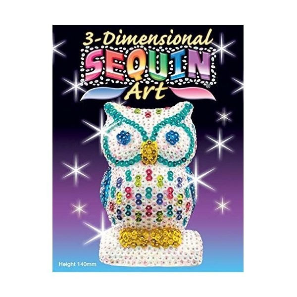 

Набор для творчества Sequin Art 3D New Owl (SA1409)