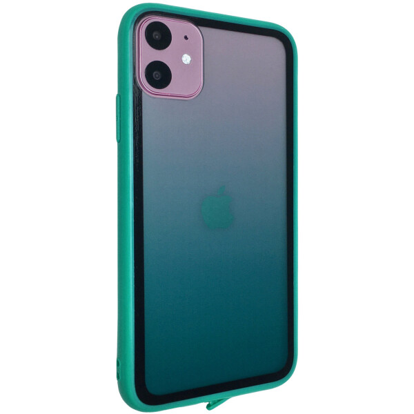 

Чехол-накладка DK Silicone Form Gradient для Apple iPhone 11 (mint)