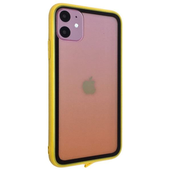 

Чехол-накладка DK Silicone Form Gradient для Apple iPhone 11 (yellow)