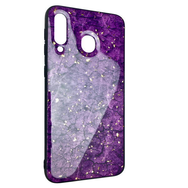 

Чехол-накладка DK Silicone Form Resin Lava Gold для Samsung A20 / A30 (violet)