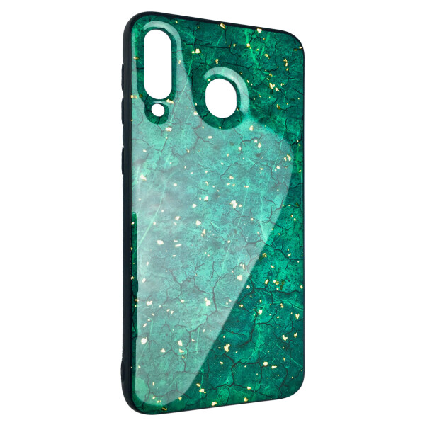 

Чехол-накладка DK Silicone Form Resin Lava Gold для Samsung M30 (green)