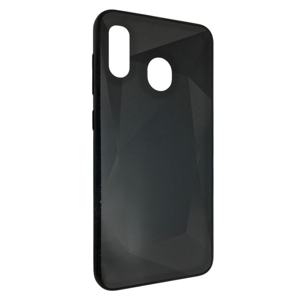 

Чехол-накладка DK Silicone Form Vinyl Diamond для Samsung A20 / A30 (black)