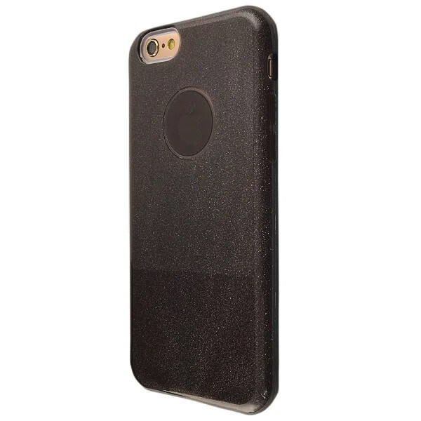

Чехол-накладка DK Silicone Glitter Heaven Rain для Apple iPhone 6 / 6S Plus (dark)