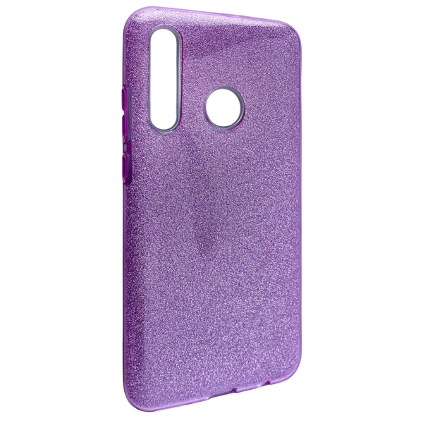

Чехол-накладка DK Silicone Glitter Heaven Rain для Huawei P Smart+ 2019 (violet)