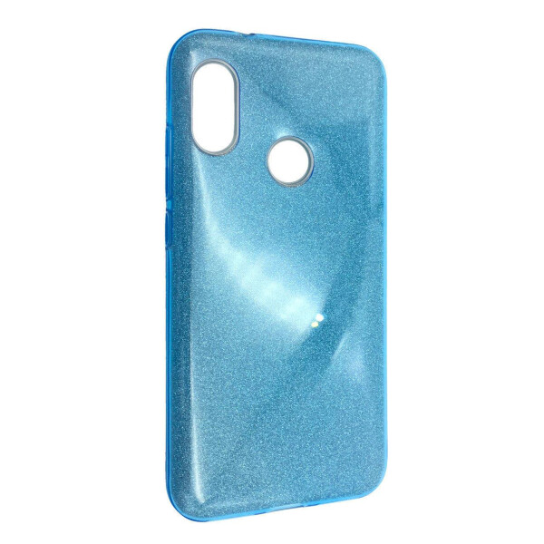 

Чехол-накладка DK Silicone Glitter Heaven Rain для Huawei P20 Lite (blue)