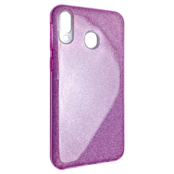 

Чехол-накладка DK Silicone Glitter Heaven Rain для Samsung A20/A30 (pink light)