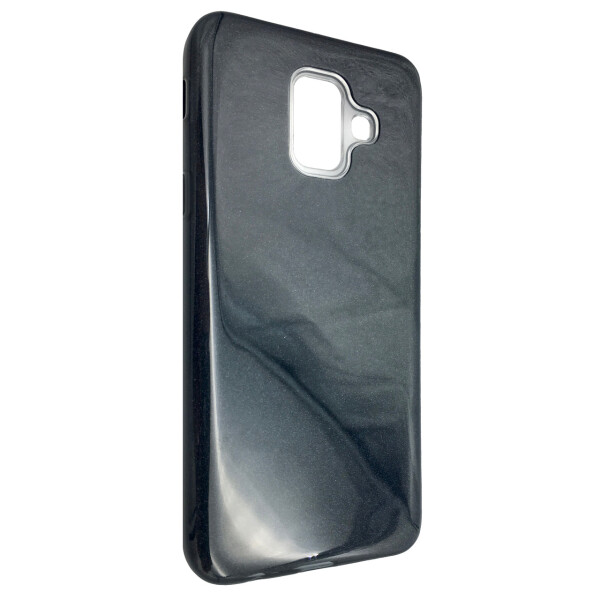 

Чехол-накладка DK Silicone Glitter Heaven Rain для Samsung A6 Plus (2018) (dark)