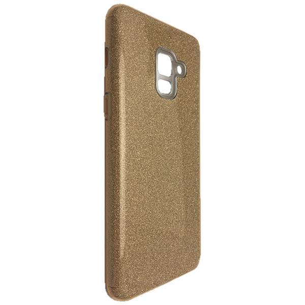 

Чехол-накладка DK Silicone Glitter Heaven Rain для Samsung A8 (gold)