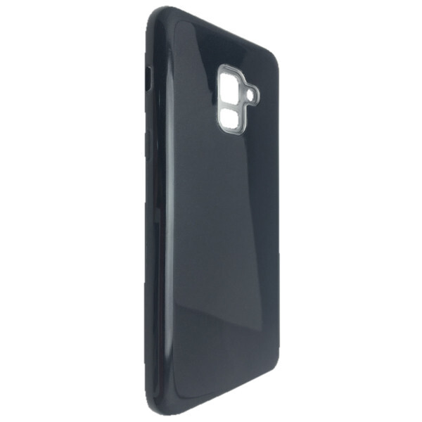 

Чехол-накладка DK Silicone Glitter Heaven Rain для Samsung A8 Plus (dark)
