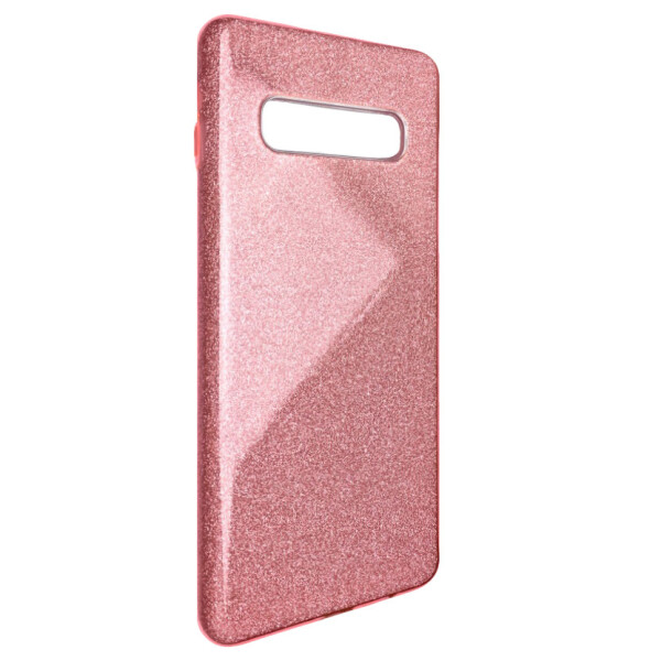 

Чехол-накладка DK Silicone Glitter Heaven Rain для Samsung S10+ (, )