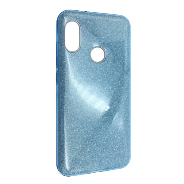 

Чехол-накладка DK Silicone Glitter Heaven Rain для Xiaomi Mi 8 SE (blue)