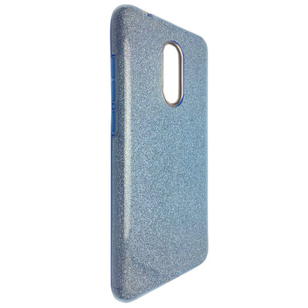 

Чехол-накладка DK Silicone Glitter Heaven Rain для Xiaomi Redmi 5 Plus (blue)