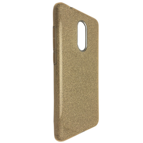 

Чехол-накладка DK Silicone Glitter Heaven Rain для Xiaomi Redmi 5 Plus (gold)