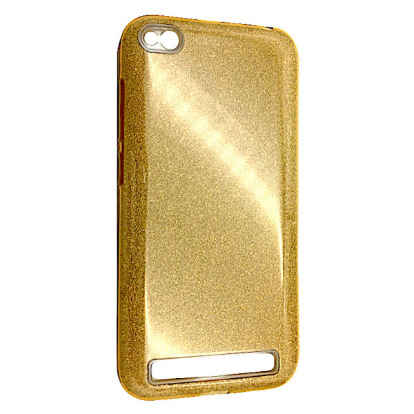 

Чехол-накладка DK Silicone Glitter Heaven Rain для Xiaomi Redmi 5A (gold)