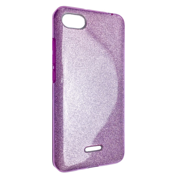

Чехол-накладка DK Silicone Glitter Heaven Rain для Xiaomi Redmi 6A (pink light)