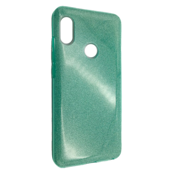 

Чехол-накладка DK Silicone Glitter Heaven Rain для Xiaomi Redmi Note 5 (green)