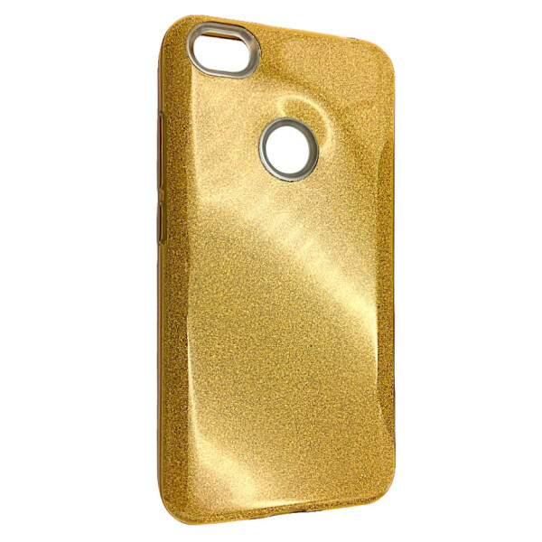 

Чехол-накладка DK Silicone Glitter Heaven Rain для Xiaomi Redmi Note 5A Prime (gold)