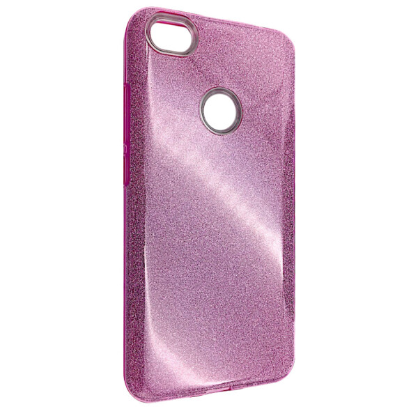 

Чехол-накладка DK Silicone Glitter Heaven Rain для Xiaomi Redmi Note 5A Prime (pink light)