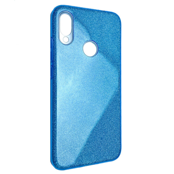 

Чехол-накладка DK Silicone Glitter Heaven Rain для Xiaomi Redmi Note 7 Pro (blue)