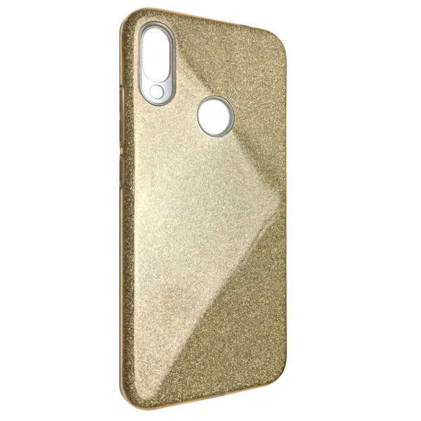 

Чехол-накладка DK Silicone Glitter Heaven Rain для Xiaomi Redmi Note 7 Pro (gold)