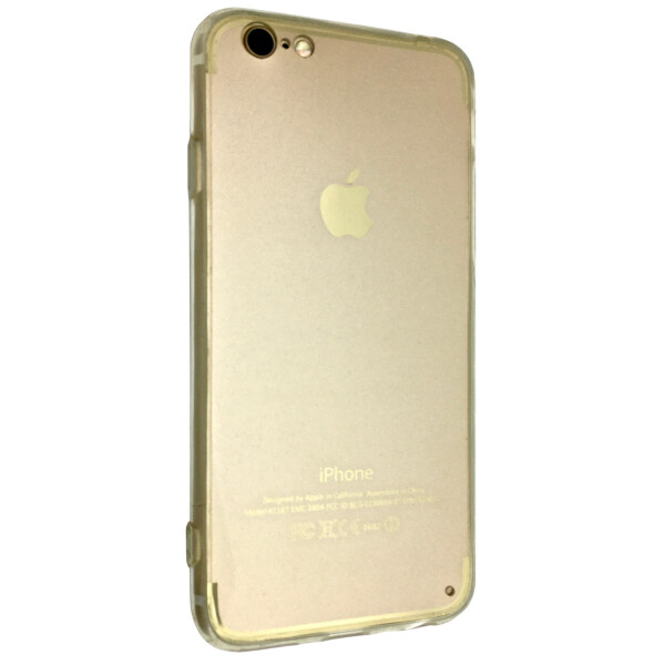 

Чехол-накладка DK Silicone Mirror Gloss для Apple iPhone 6 / 6S Plus (gold)