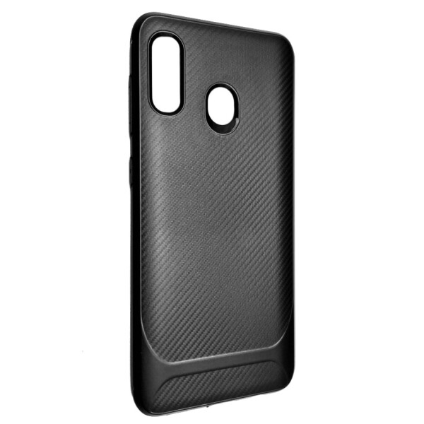 

Чехол-накладка DK Silicone SGP Carbon для Samsung A40 (black)
