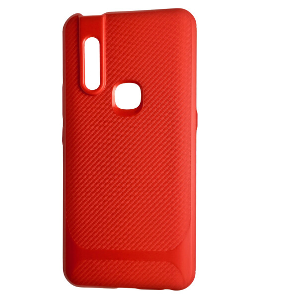 

Чехол-накладка DK Silicone SGP Carbon для Vivo V15 / S1 (red)