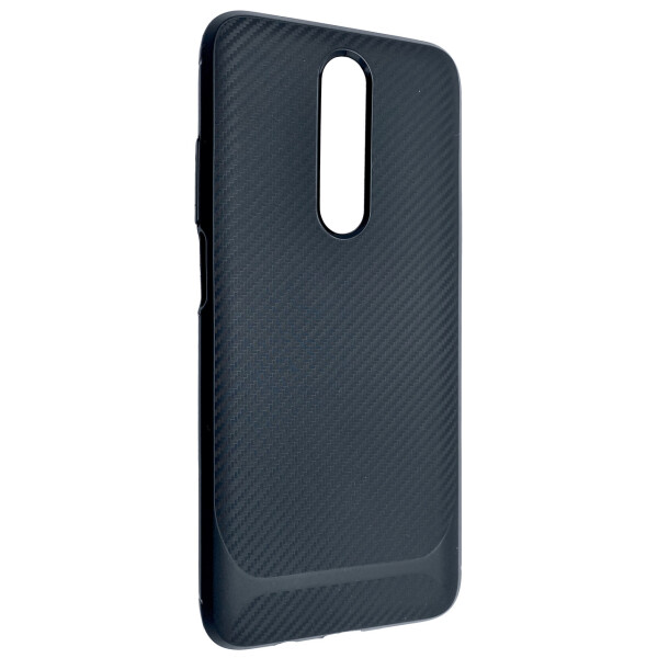 

Чехол-накладка DK Silicone SGP Carbon для Xiaomi Redmi K30 / Poco X2 / Mi 10T (black)