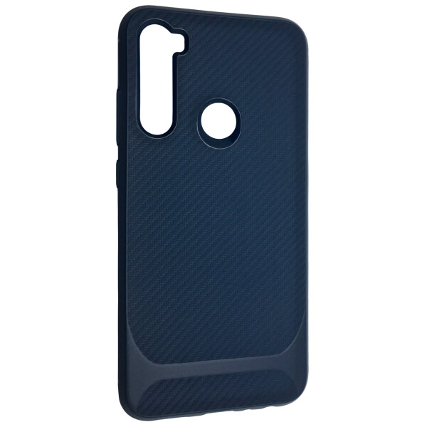 

Чехол-накладка DK Silicone SGP Carbon для Xiaomi Redmi Note 8 (blue)