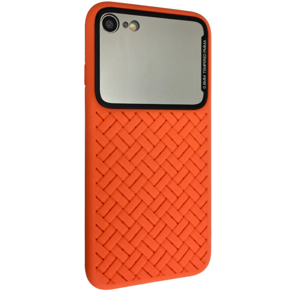 

Чехол-накладка DK Silicone Weaving Case Mirror для Apple iPhone 7 / 8 (orange)
