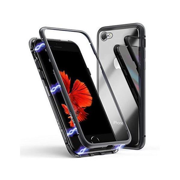 

Чехол-накладка DK Tempered Glass Magneto Back Side для Apple iPhone 7 / 8 (black)