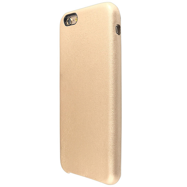 

Чехол-накладка DK кожа для Apple iPhone 6 / 6S (gold)