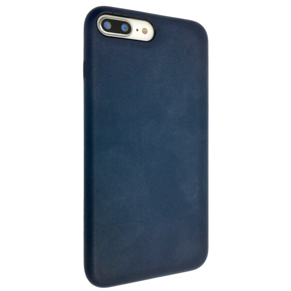 

Чехол-накладка DK кожа закрытый для Apple iPhone 7 / 8 Plus (dark blue)