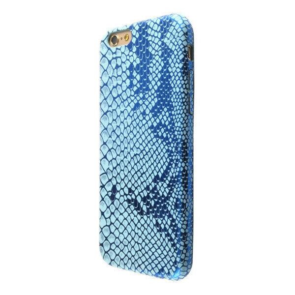 

Чехол-накладка DK кожа под рептилию для Apple iPhone 6 / 6S (blue)