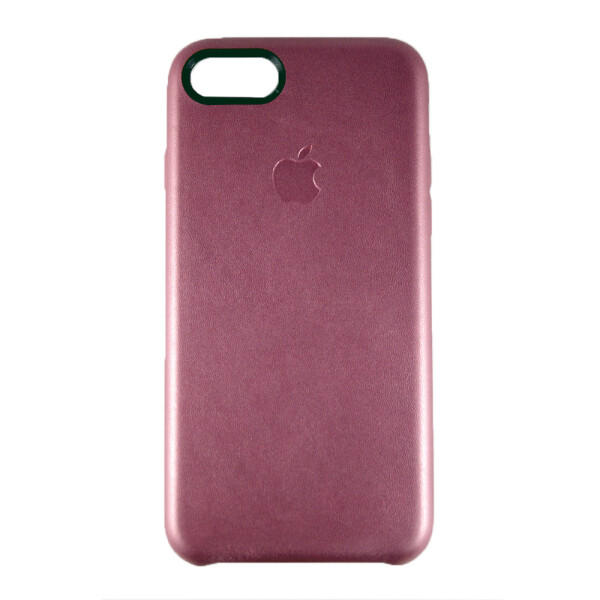 

Чехол-накладка DK кожа с лого яблоком под оригинал для Apple iPhone 7 / 8 (purple)
