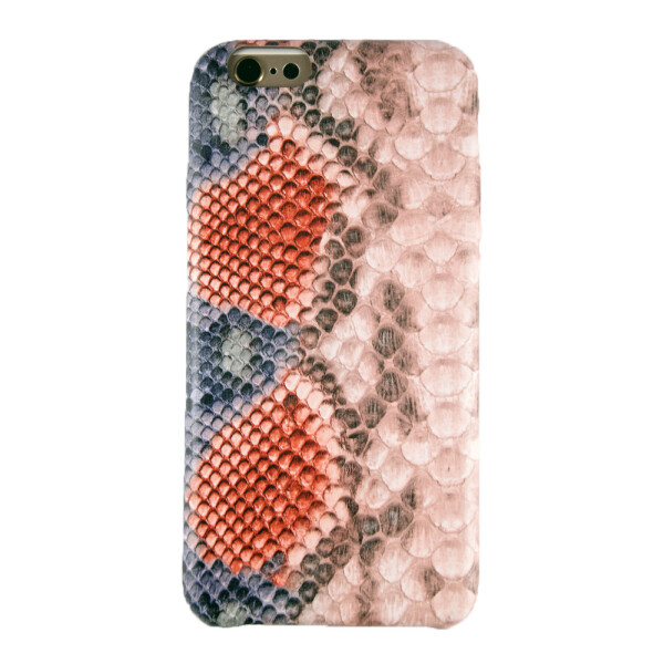 

Чехол-накладка DK кожа Чешуя Змеи для Apple iPhone 6 / 6S (pink)